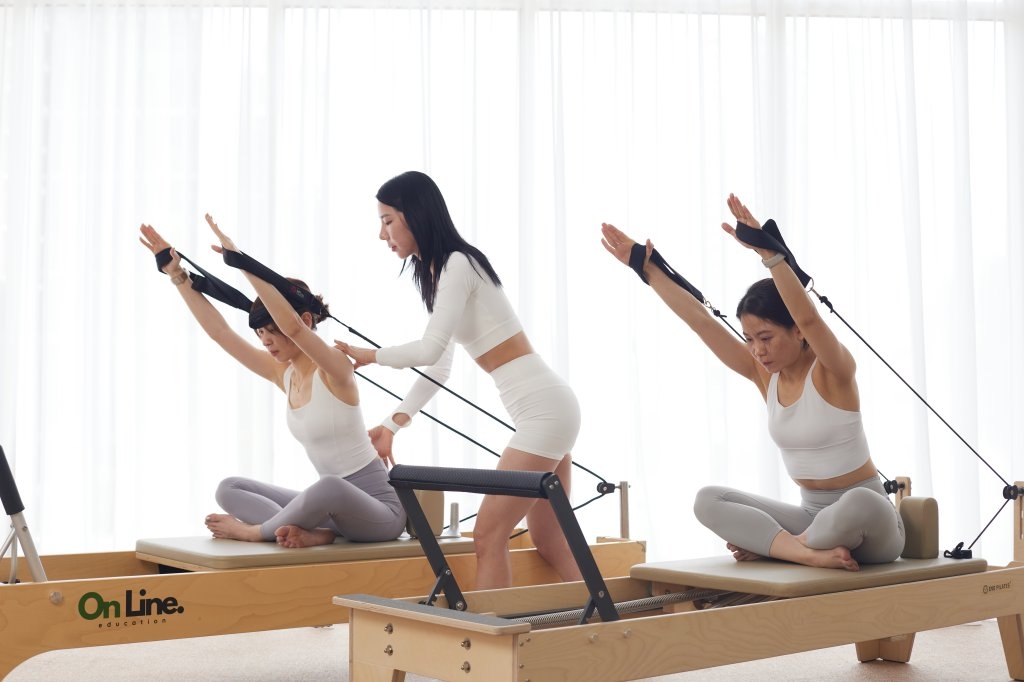 Pilates instructor training session